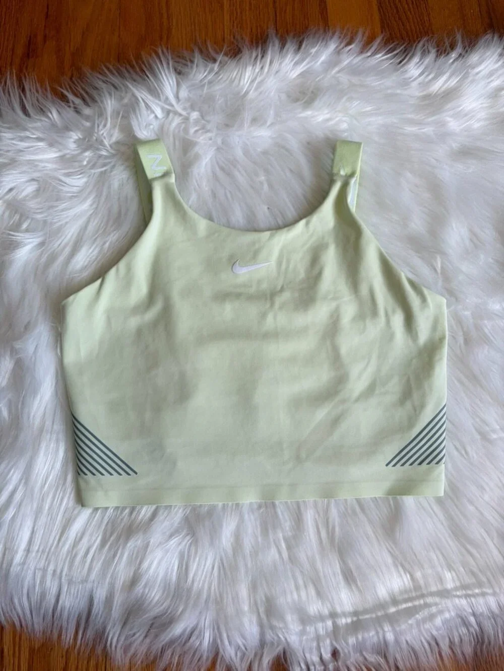 Nike Pro Neon Yellow Sports Bra Top Women’s XS